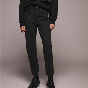 High rise ankle length Zara jeans